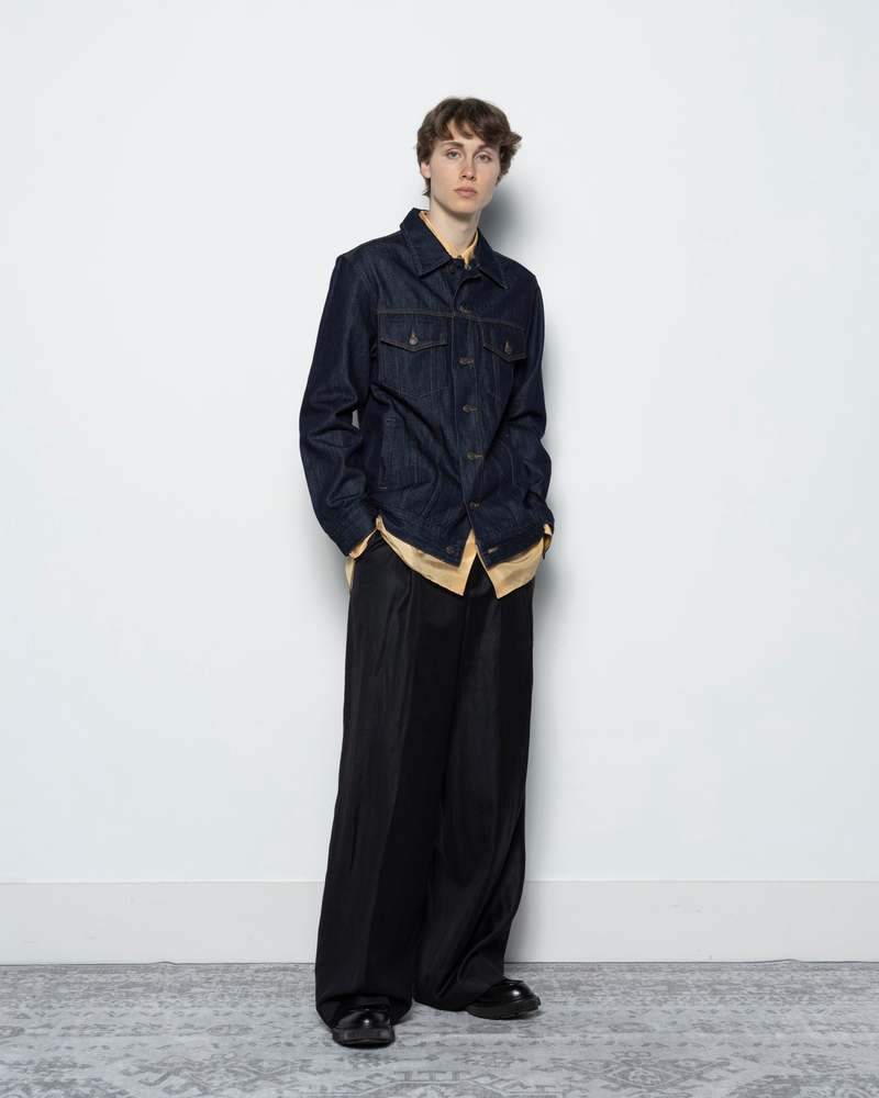 DRIES VAN NOTEN | VISKIN INDIGO DENIM JACKET ジャケット Dries Van Noten Men's Vipin Denim Jacket in Indigo Dries Van