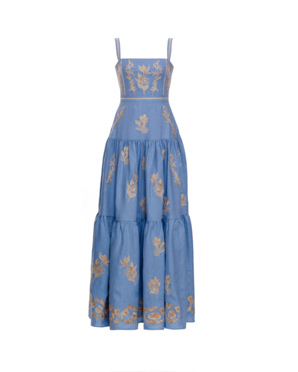 anarkali dress navy blue Navy Blue Festive Designer Embroidered Anarkali Suit Set with Dupatta