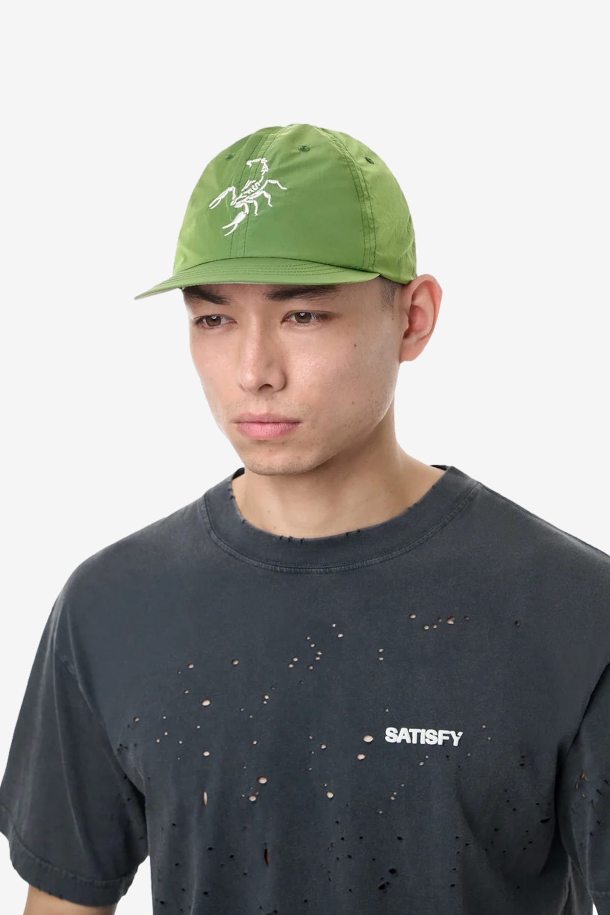 SATISFY Running FLITESILK™ナイロン キャップ グリーン