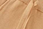KIDS Vild House of Little Organic Knit Joggers - Sandstone - Thumbnail 3