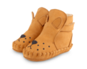 Kids Donsje Kapi Classic Booties - Lion Caramel Nubuck - Thumbnail 3
