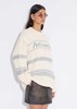 HOLZWEILER Logo Knit Sweater - Off White - Thumbnail 4