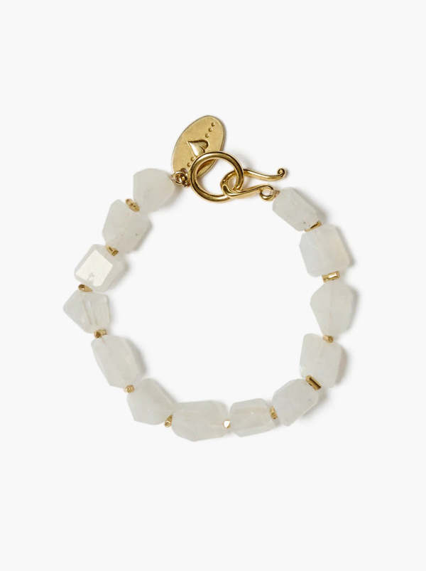 ChanLuu Maris Moonstone Bracelet - Gold/Moonstone