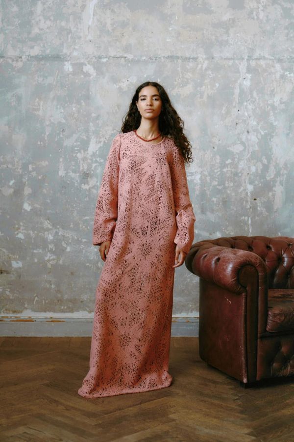 OAS Astrea Grace Crochet Dress