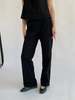 brooke callahan Tie Pants - Black - Thumbnail 1