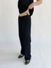 brooke callahan Tie Pants - Black - Thumbnail 2