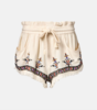 Isabel Marant Étoile Kriss Shorts - Ecru - Thumbnail 4