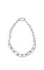 Nickho Rey Link Collar Necklace - Silver - Thumbnail 1