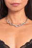 Nickho Rey Link Collar Necklace - Silver - Thumbnail 2