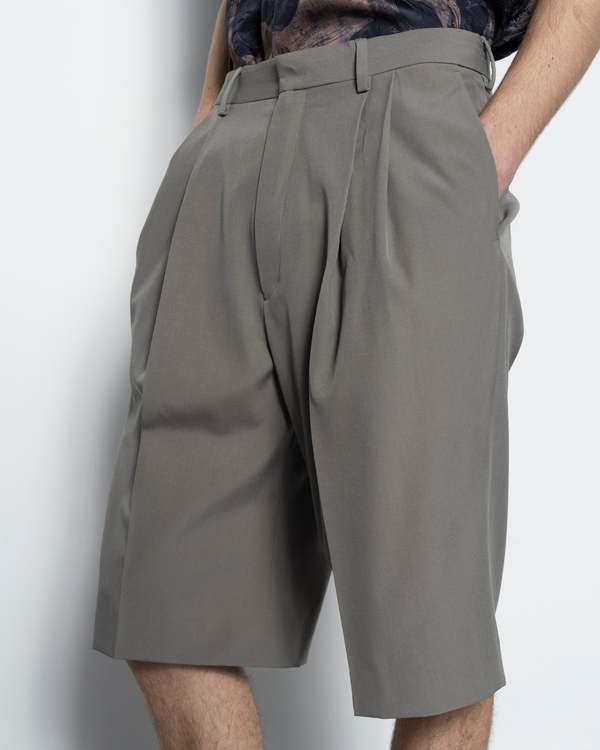 Dries Van Noten Panrom Short - Cement | Garmentory