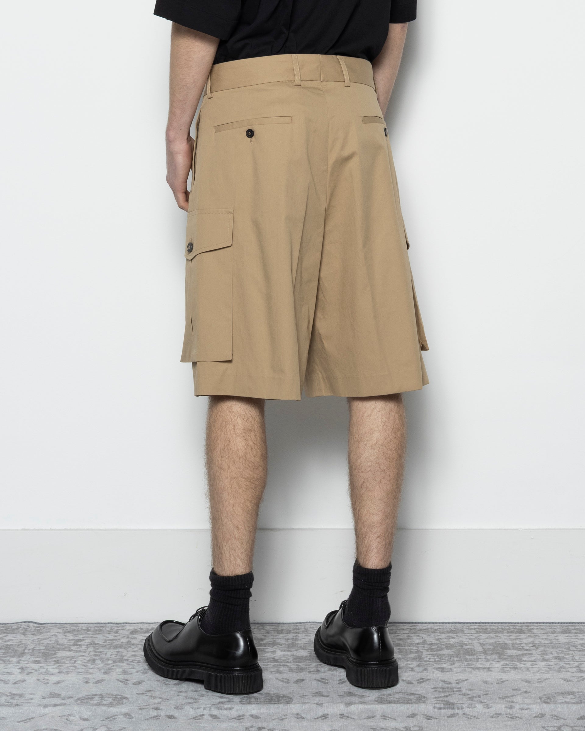 Dries Van Noten Piers Tris Shorts - Beige | Garmentory