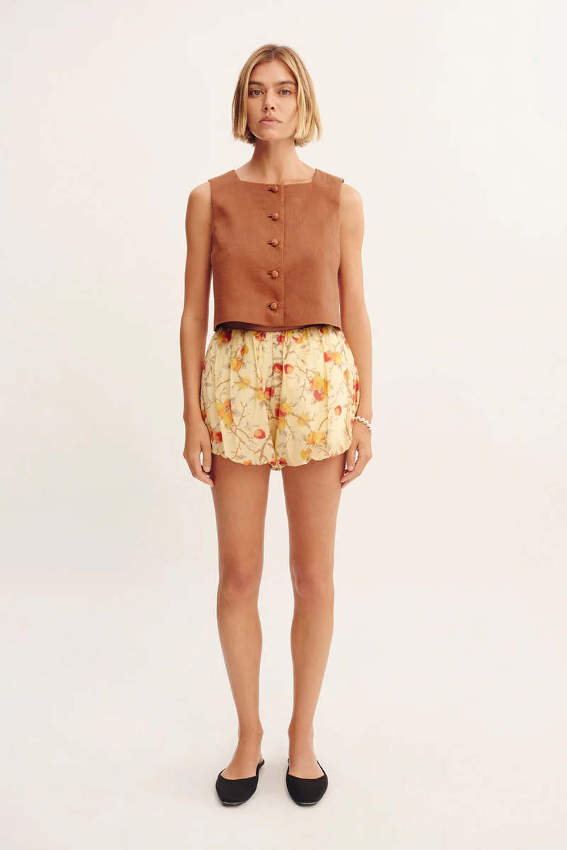 Posse Aurelia Short - Citrus Floral Posse Aurelia Short - Citrus Floral