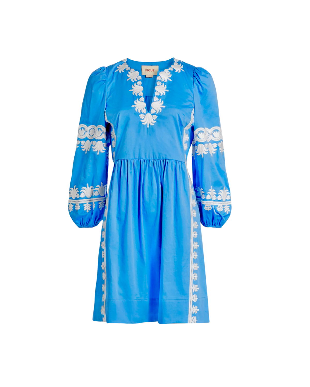 Figue Madeline Dress - Surf Blue | Garmentory Figue Madeline Dress - Surf Blue | Garmentory