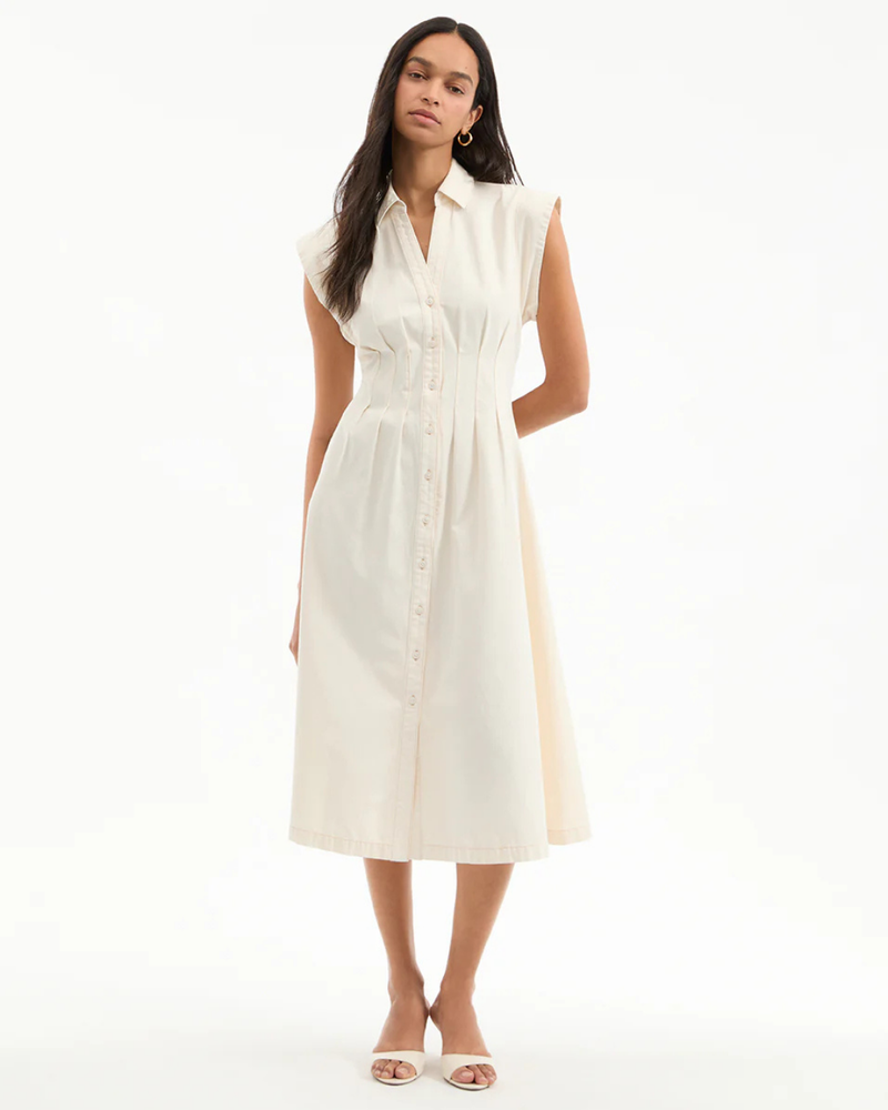 veronica beard ruben cotton midi dress Ruben Midi Dress