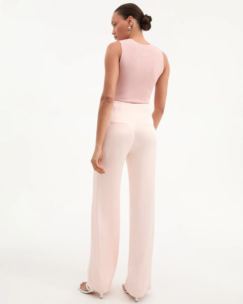 Veronica Beard Sid Sleeveless Pullover Pink Clay