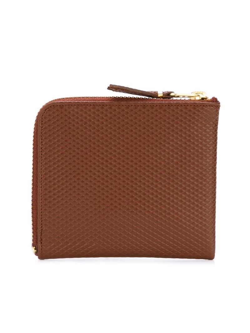 COMME DES GARONS WALLET LUXURY LEATHER LINE 2-ZIP WALLET