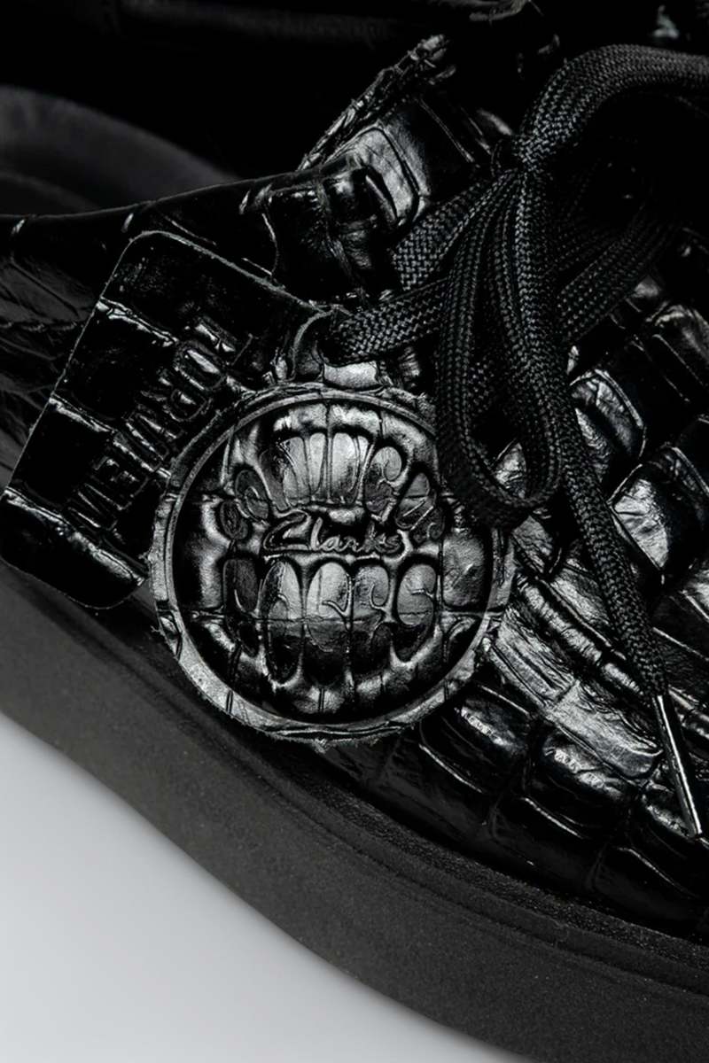 [新品]MARTINE ROSE x CLARKS CUR Torview M Clarks x Martine Rose Cur Torview Black Leather | SOMEWHERE®