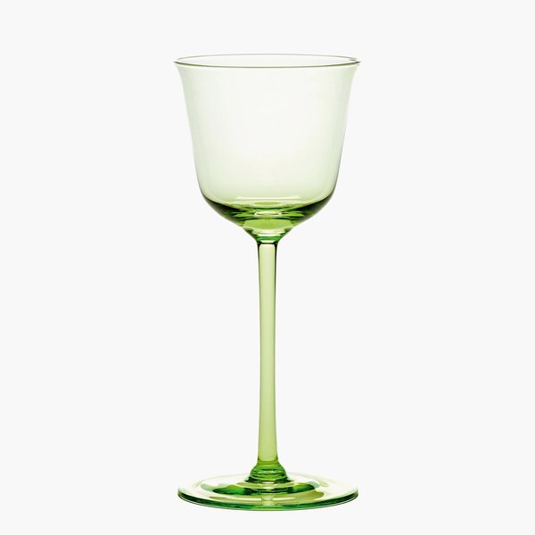 Serax x Ann Demeulemeester Grace White Wine Glass Set of 4 - Green