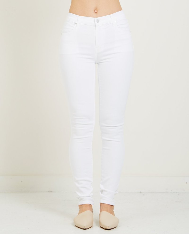 Super Skinny J Brand Maria High Rise White J Brand MARIA HIGH RISE
