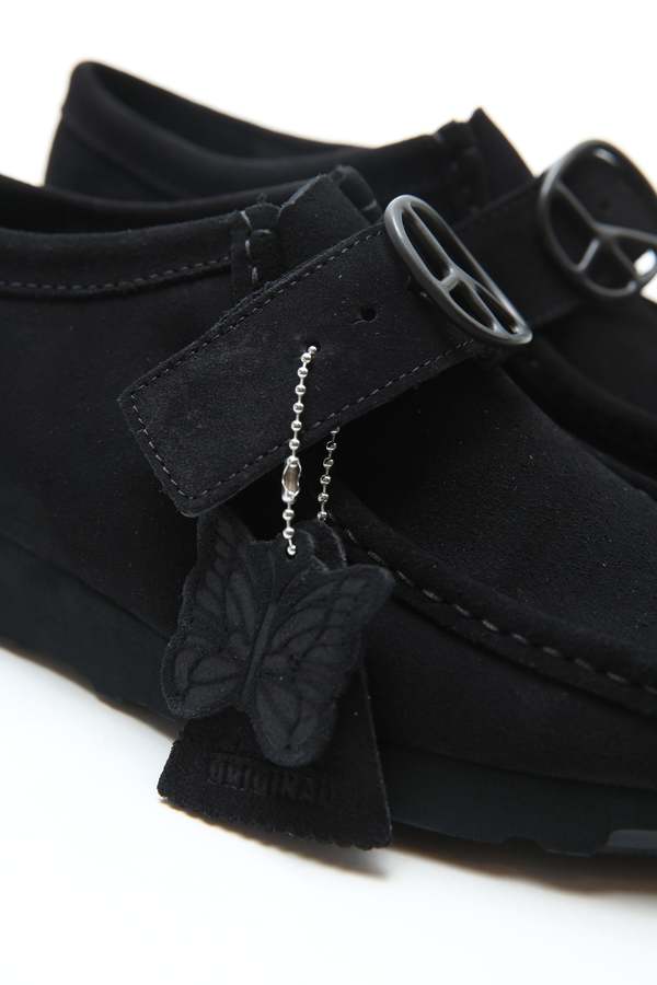 Needles x Clarks Walla Strap Lo - Black Suede | Garmentory