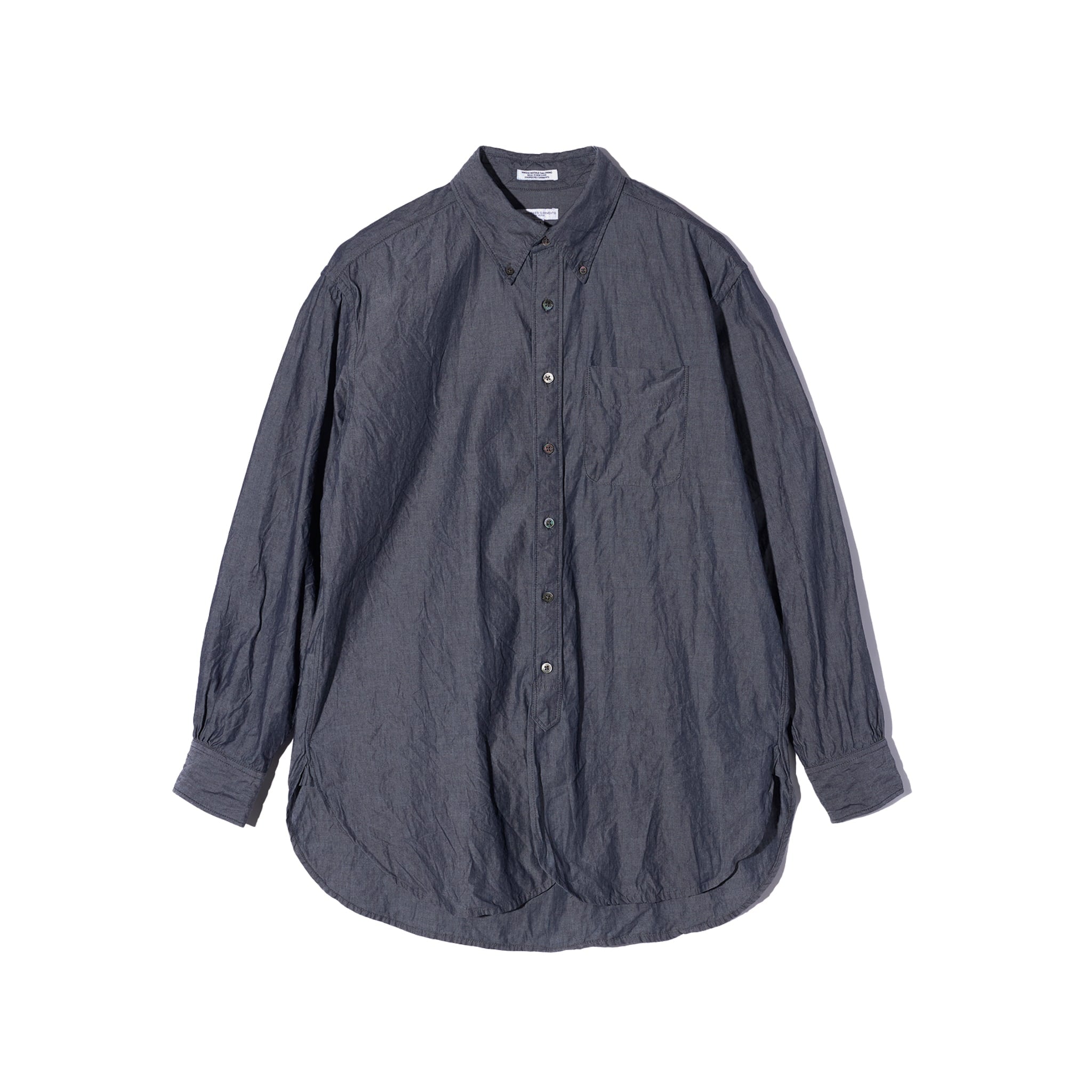 トップス Engineered Garments Work Shirt XS 2024AW Engineered Garments Work Shirt - Indigo Cotton Chambray | Garmentory