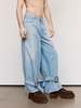 JW ANDERSON Buckled Cuff Jeans - Light Blue - Thumbnail 3