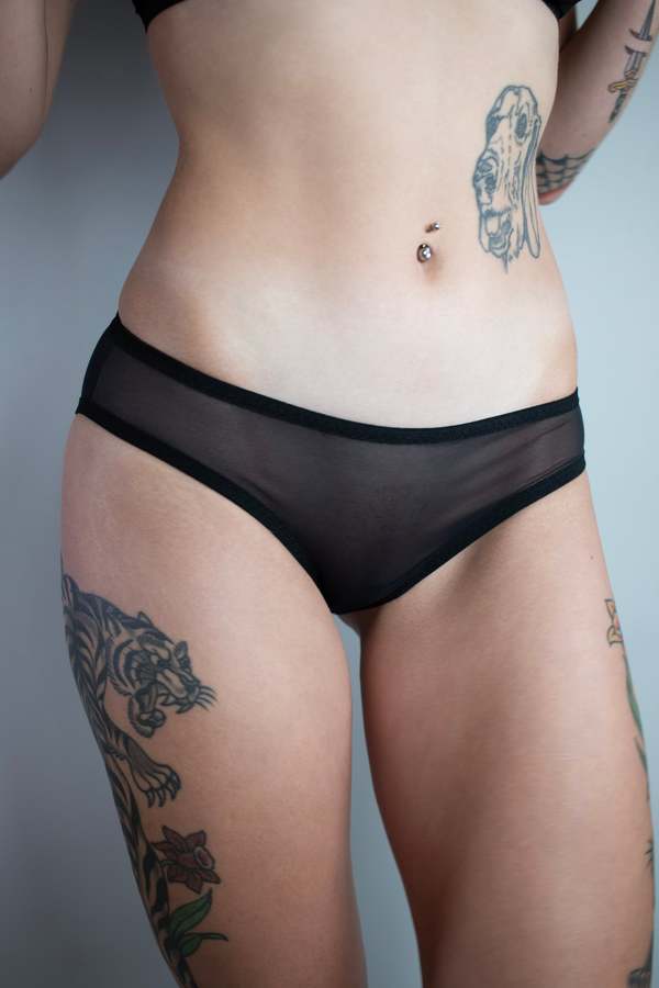 Italian Mesh Bikini Brief