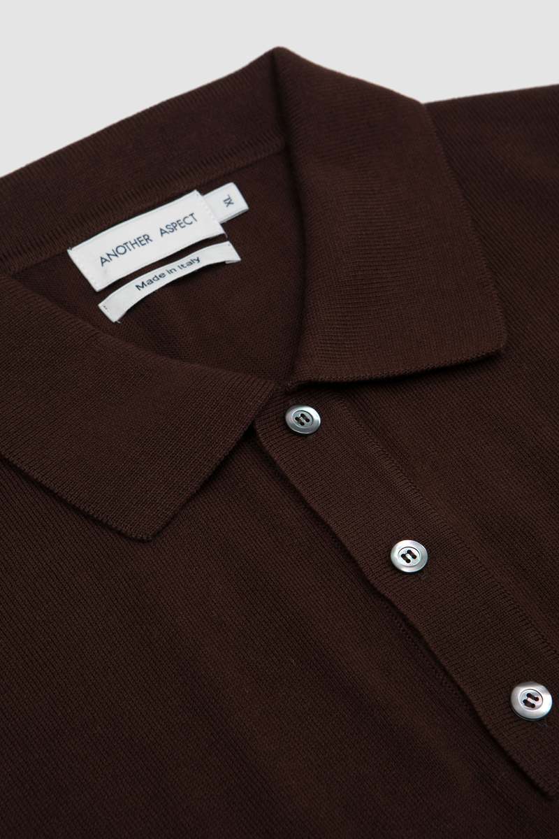 Another Aspect Another Polo Shirt 3.0 - Light Brown | Garmentory