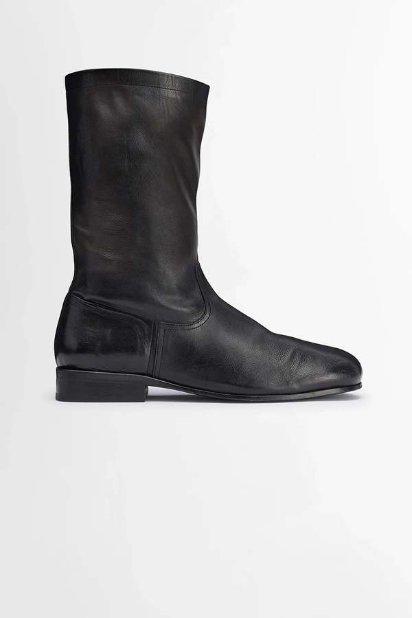 Lemaire Soft Workwear Boots - Black | Garmentory