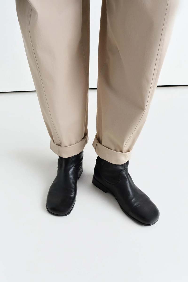 Lemaire Soft Workwear Boots - Black