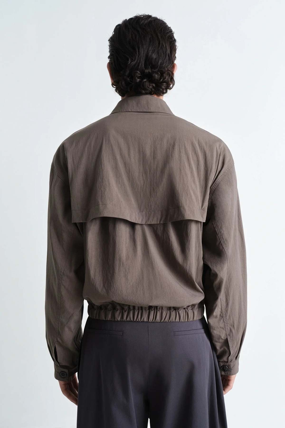 Lemaire Zipped Blouson - Walnut | Garmentory