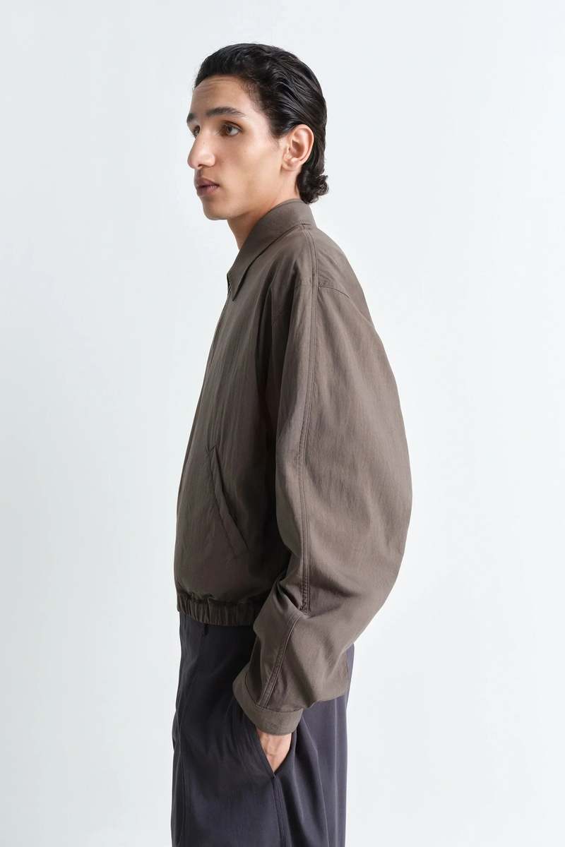 [ありん]lemaire wool blend zip jacket 50 LEMAIRE Wool and cotton-blend zip-up sweater | NET-A-PORTER