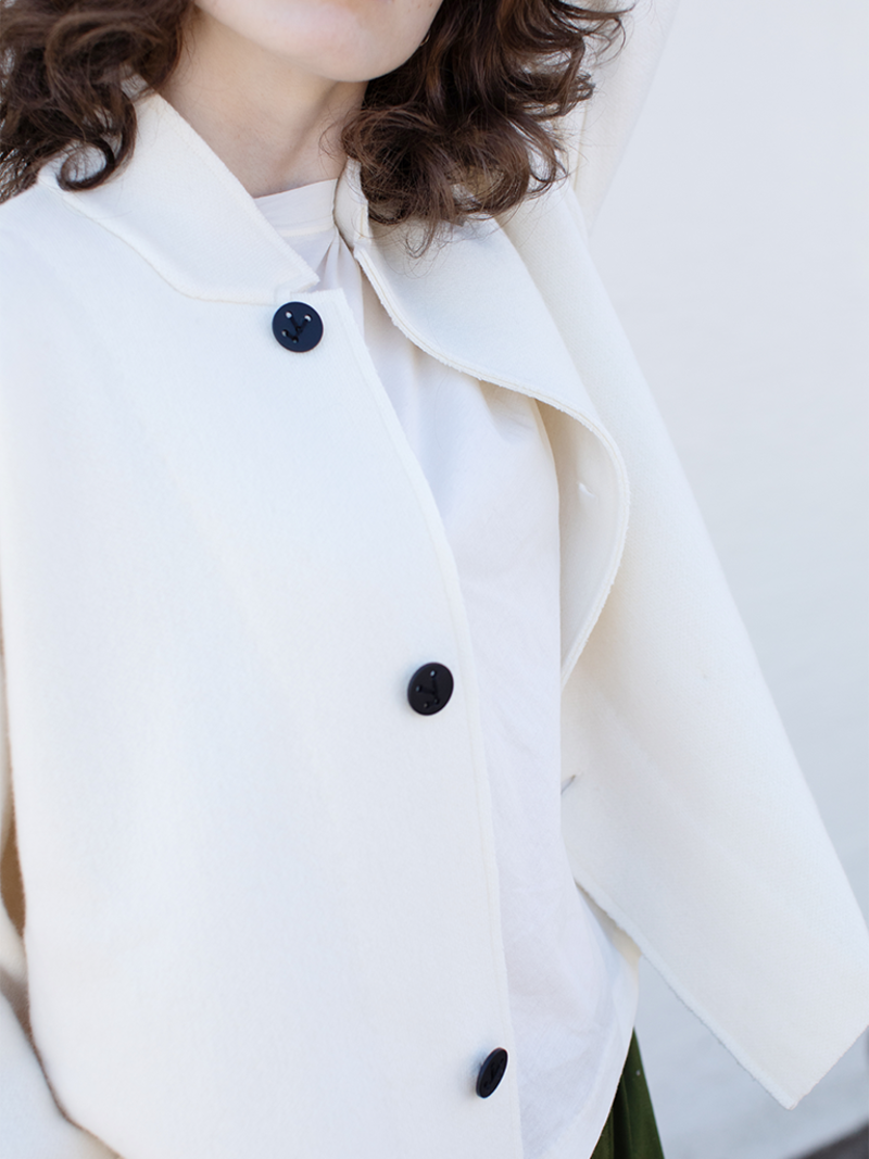 Oyuna Ivory Wind Jacket - Ivory Oyuna Ivory Wind Jacket - Ivory