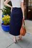 A.L.C. Tessa Skirt - Deep Navy - Thumbnail 2