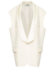 MM6 Maison Margiela Tailored Waistcoat - Pale Yellow - Thumbnail 2
