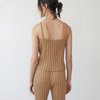 Wol Hide Rib Cami - Ecru - Thumbnail 8