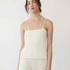 Wol Hide Rib Cami - Ecru - Thumbnail 12