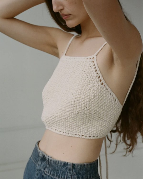 Shaina Mote Sansa Top - Black/Ivory