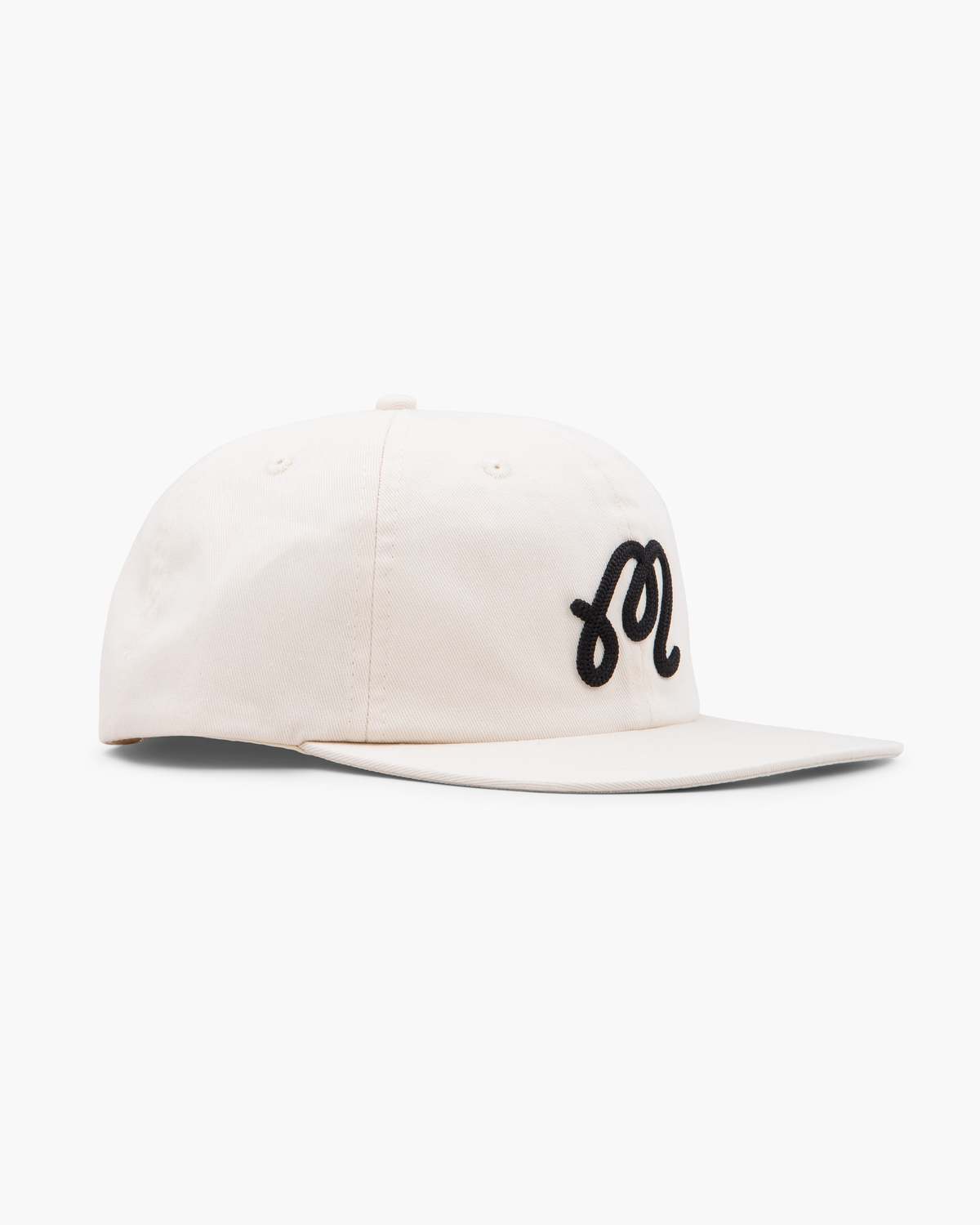 MALBON GOLF M Script Chainstitch Painter Hat - Ivory | Garmentory