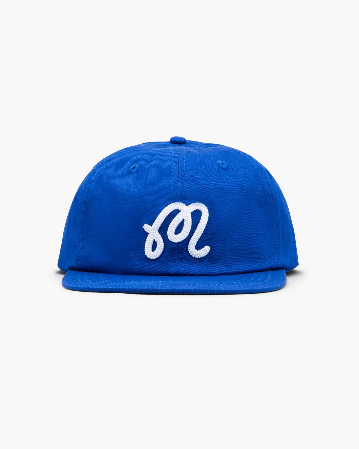 MALBON GOLF M Script Chainstitch Painter Hat - Blue | Garmentory