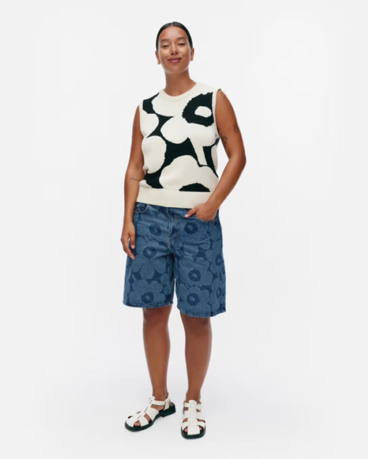 Marimekko Maridenim Jean Shorts - Image 2 of 9