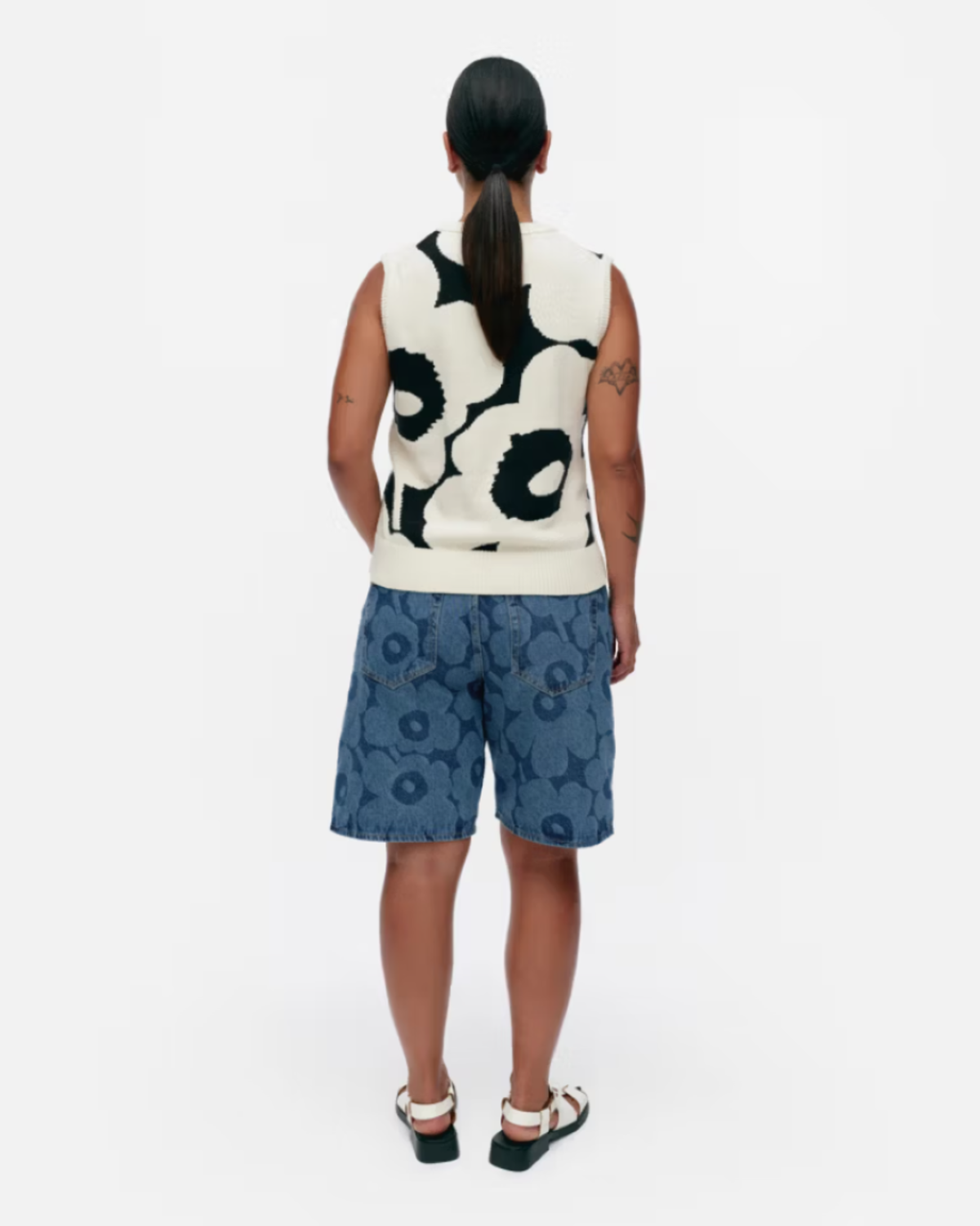 Marimekko Maridenim Jean Shorts - Image 4 of 9