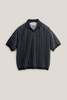 A Kind of Guise Mahua Knit Polo - India Ink Stripe - Thumbnail 4