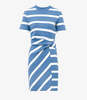 Tanya Taylor Cody Dress - French Blue/Cream Wide Stripe - Thumbnail 1