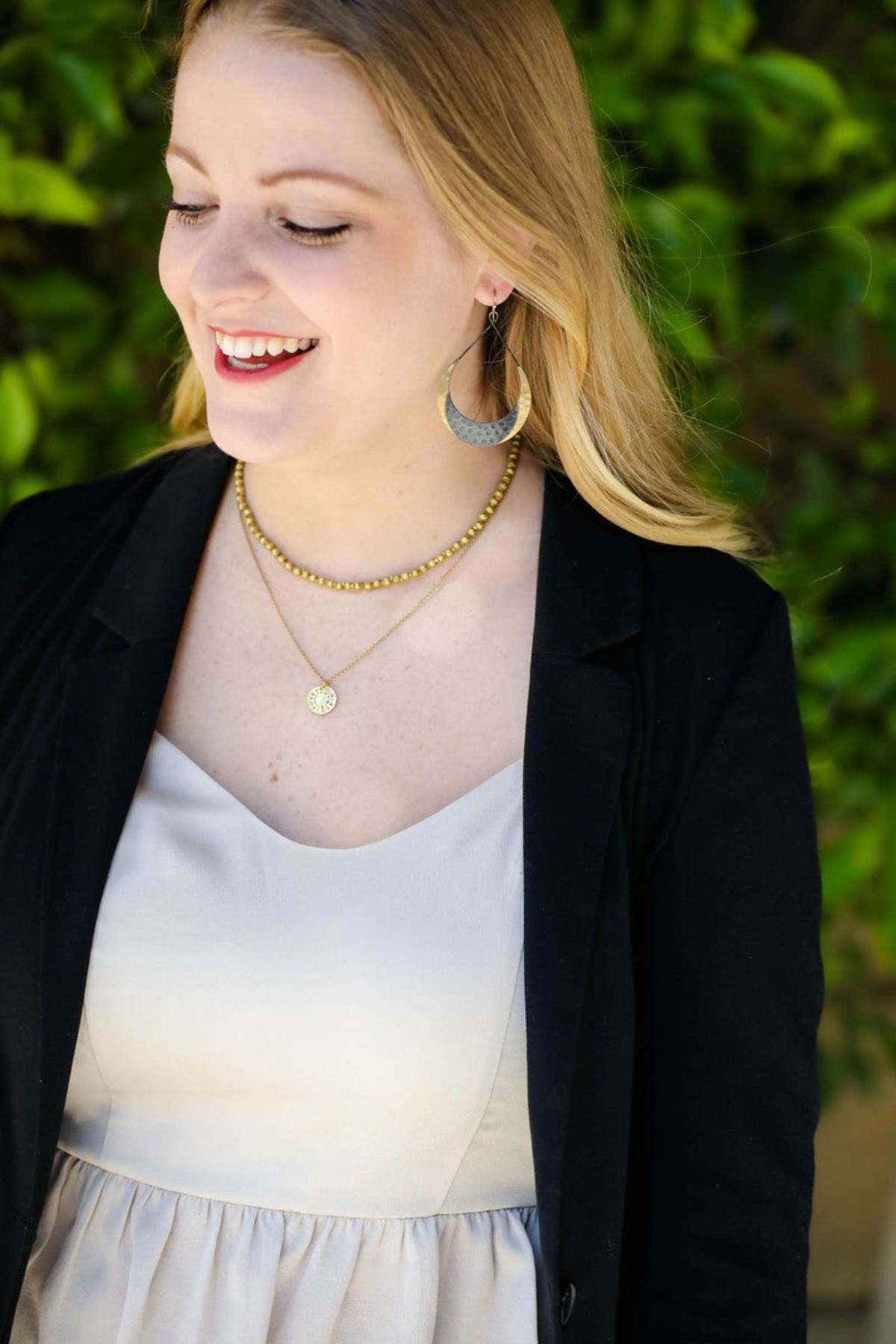 Fair Anita Crescent Loop Earrings - Image 2 of 6