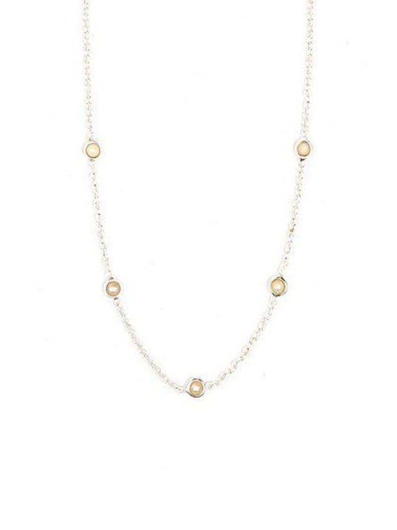 Fair Anita Delicate Pearl Sterling Necklace
