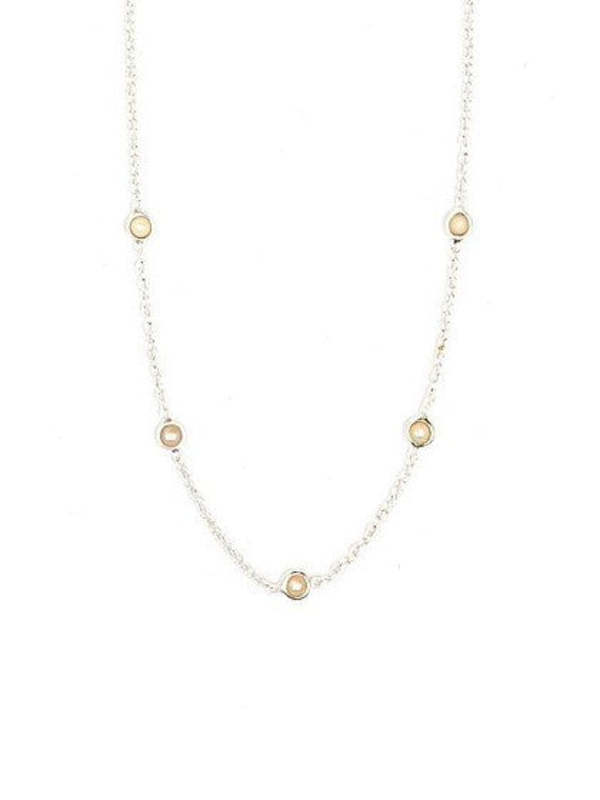 Fair Anita Delicate Pearl Sterling Necklace