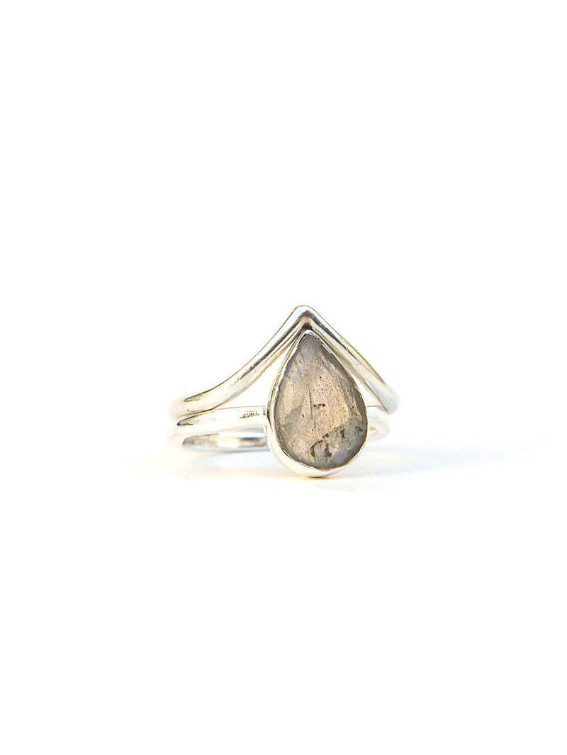 Fair Anita In Love and Labradorite Sterling Ring