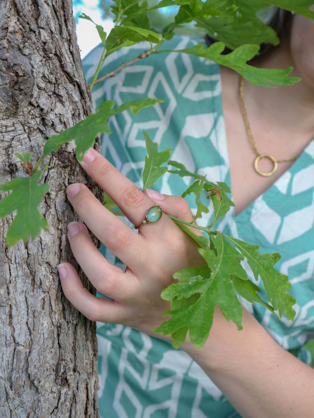 Fair Anita Julieta Chalcedony Ring - Image 2 of 7