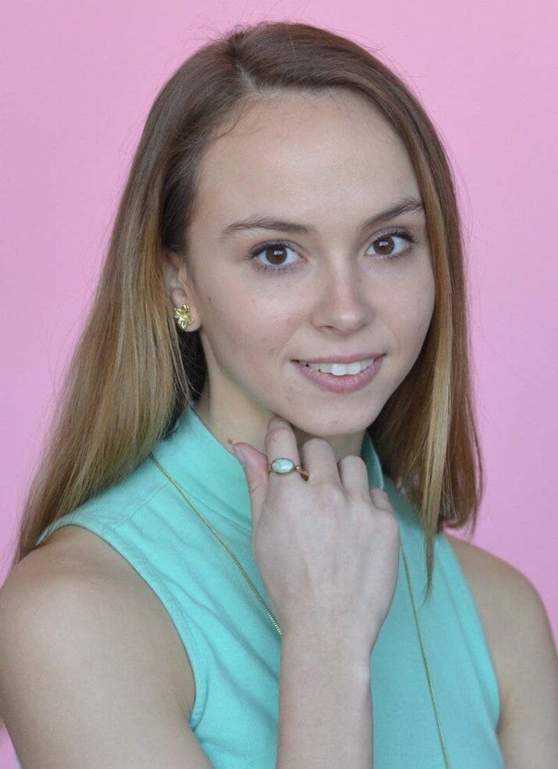 Fair Anita Julieta Chalcedony Ring